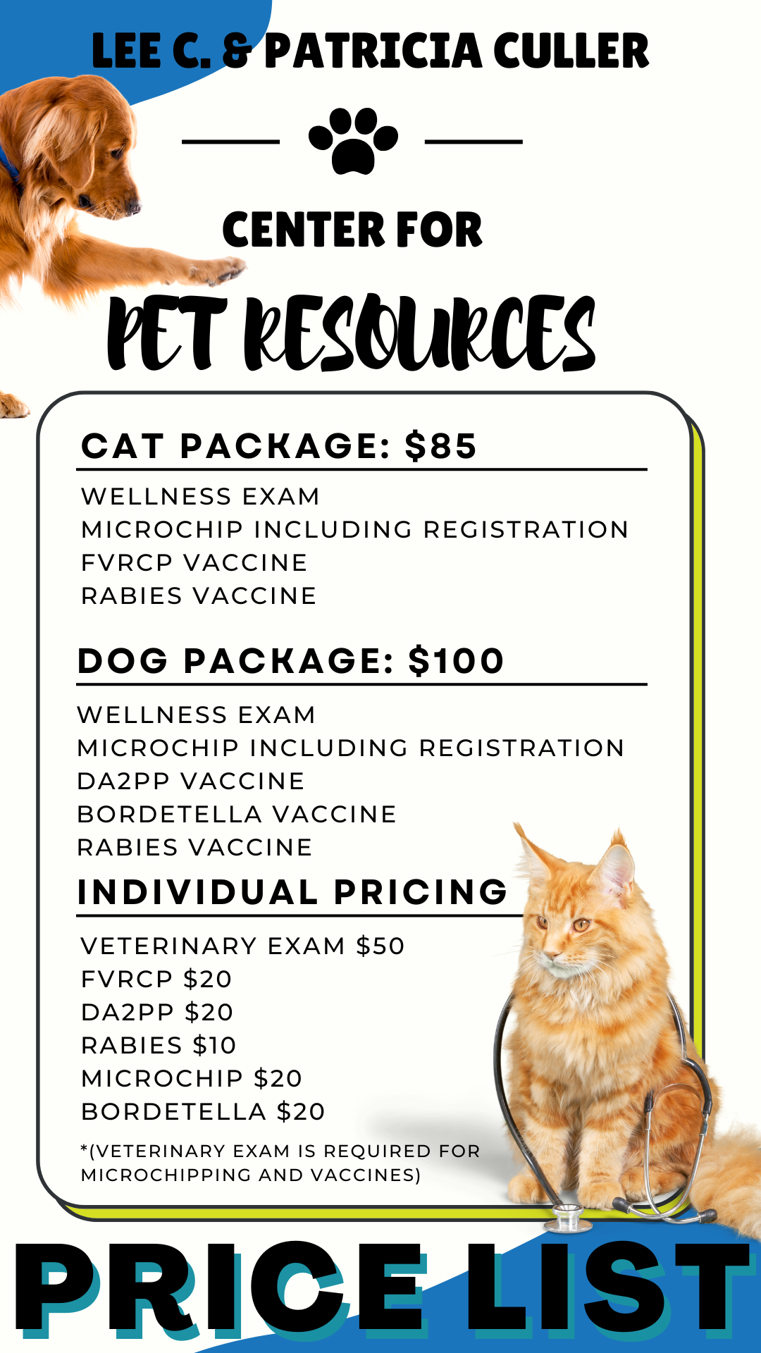 Price List