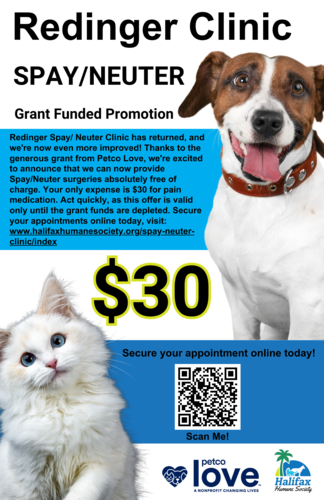 Redinger Clinic reopens with Spay/Neuter promotion